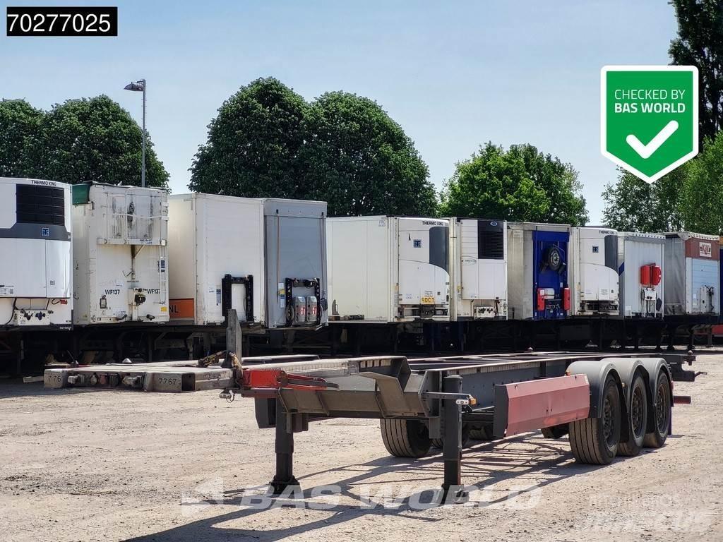 Van Hool 3 axles 貨櫃框架半拖車