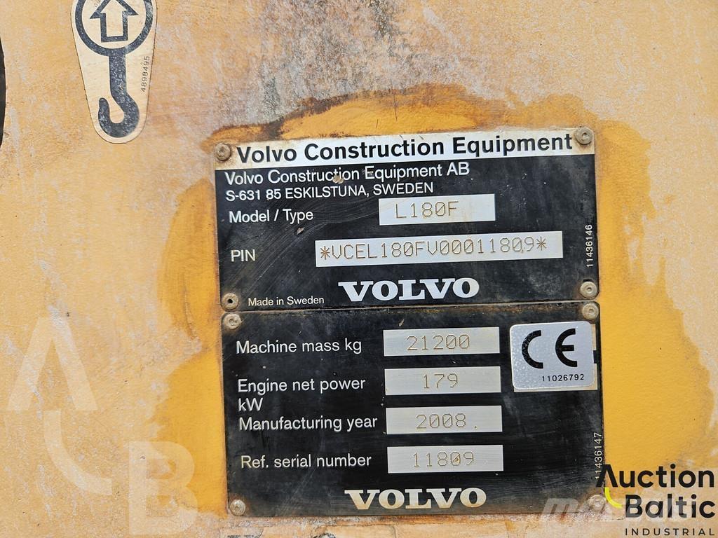 Volvo L 180 F 輪胎式裝載機