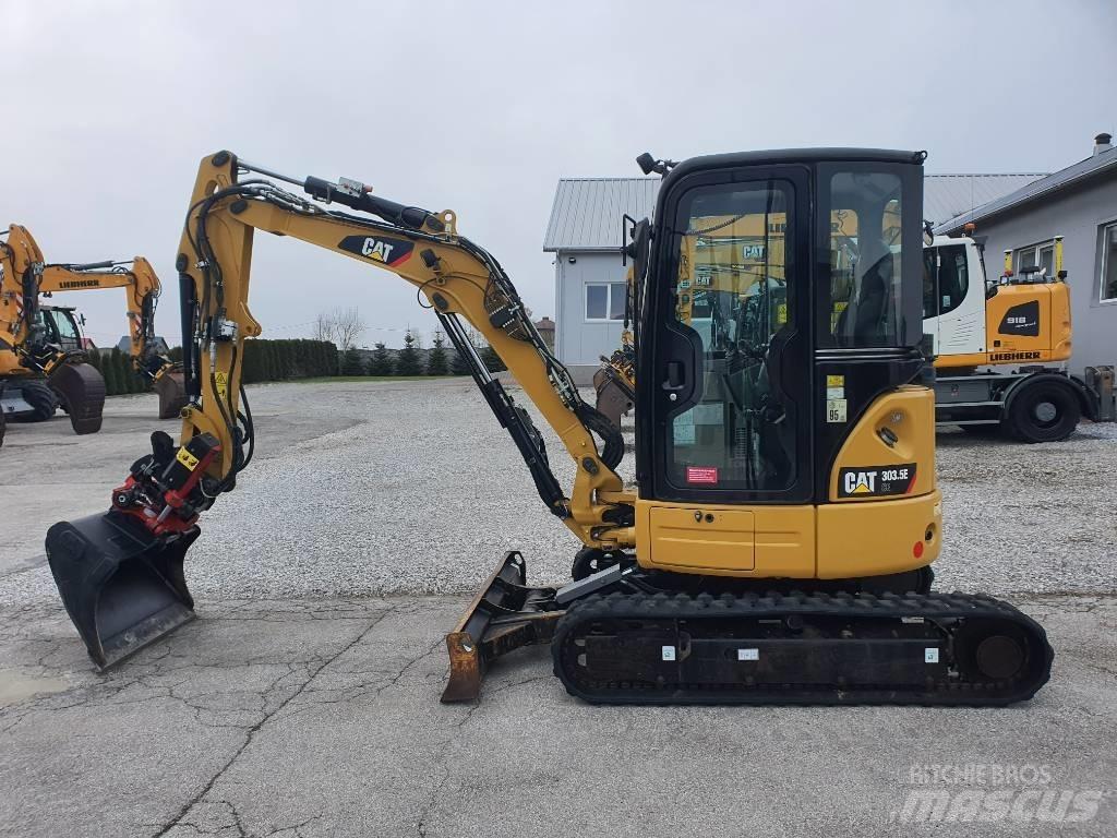 CAT 303.5 E CR 小型挖土機/掘鑿機<7t(小型挖掘機)