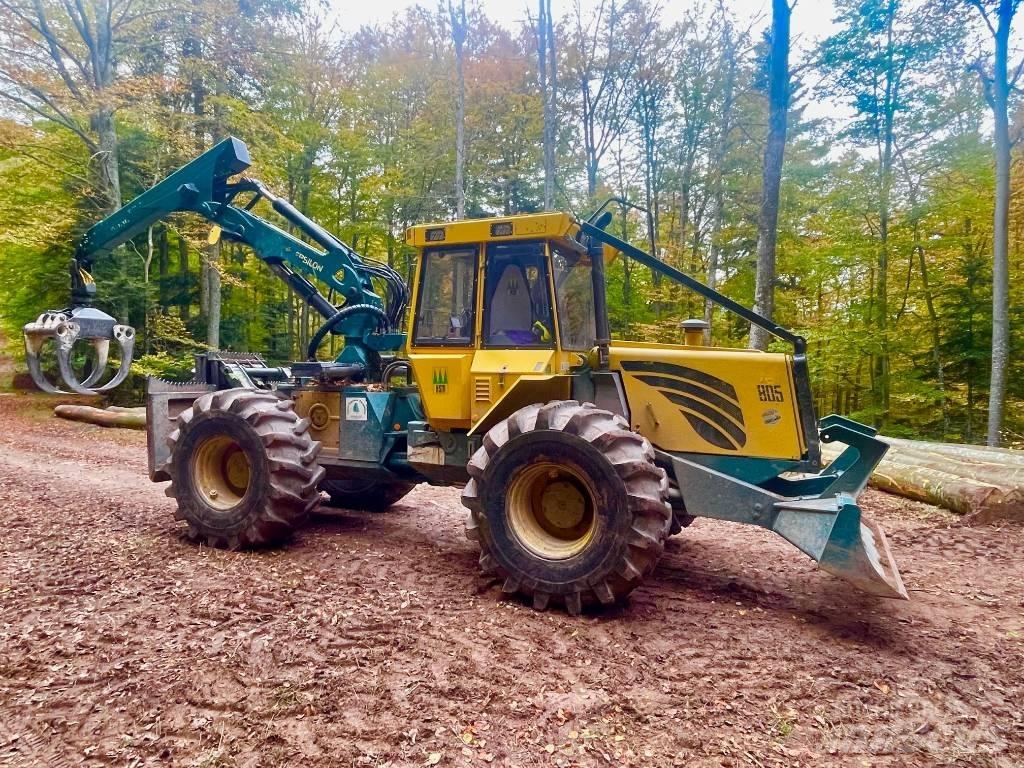 HSM 805 HD 集材機
