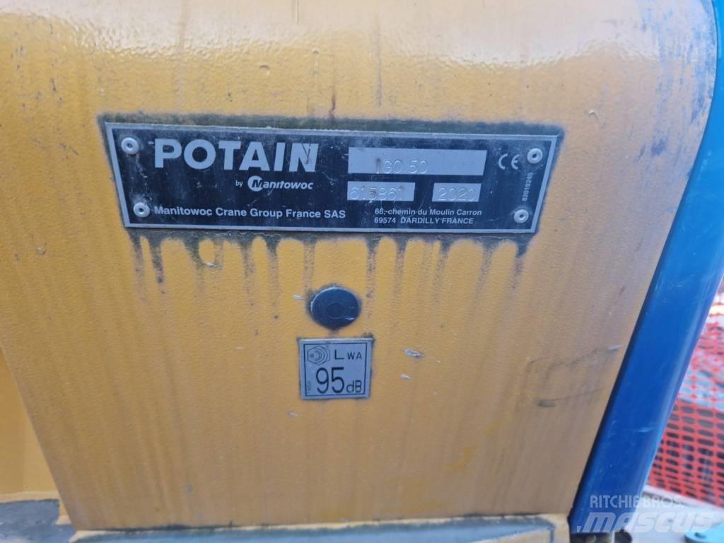 Potain IGO 50 獨立吊掛起重機 吊車