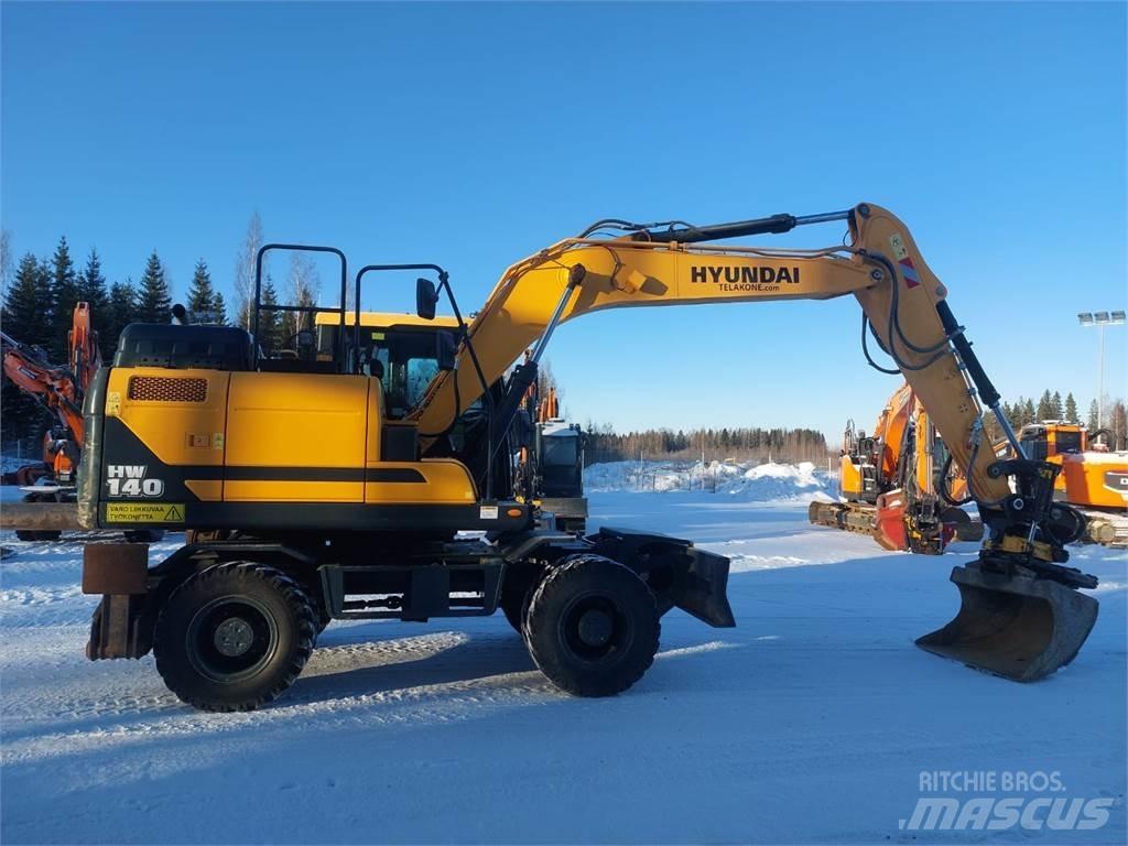 Hyundai HW140 旋轉式挖土機/掘鑿機/挖掘機