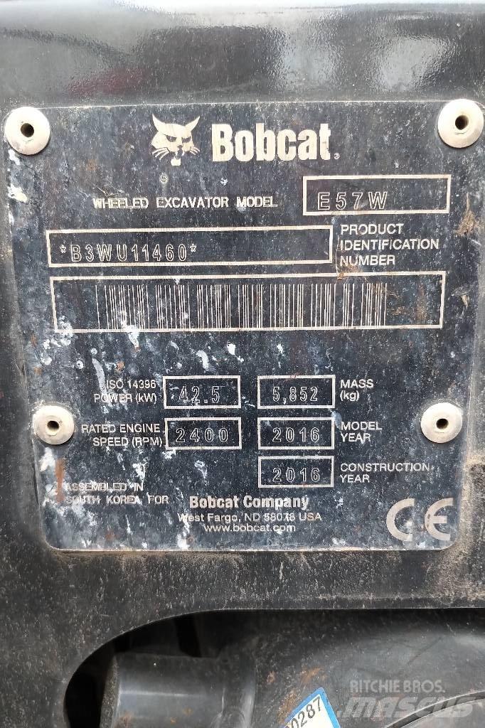 Bobcat W57 旋轉式挖土機/掘鑿機/挖掘機