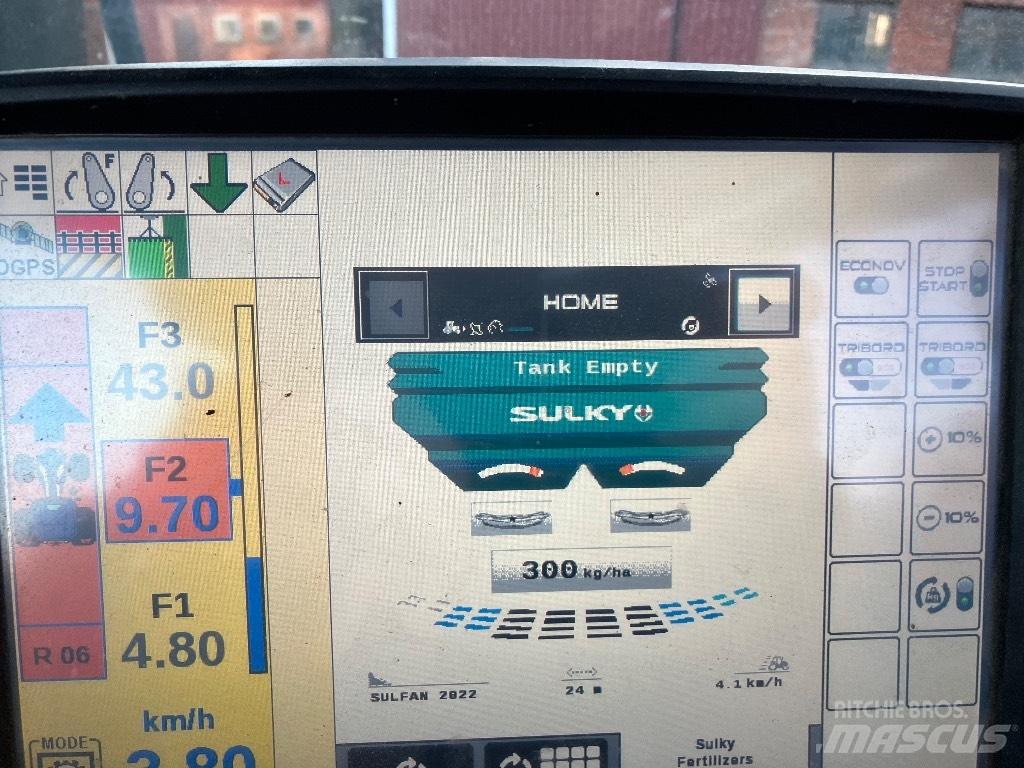 Sulky X 50+ Econov 礦物撒布機