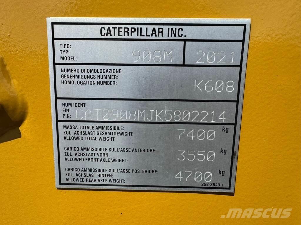 CAT 908M CE + EPA 輪胎式裝載機