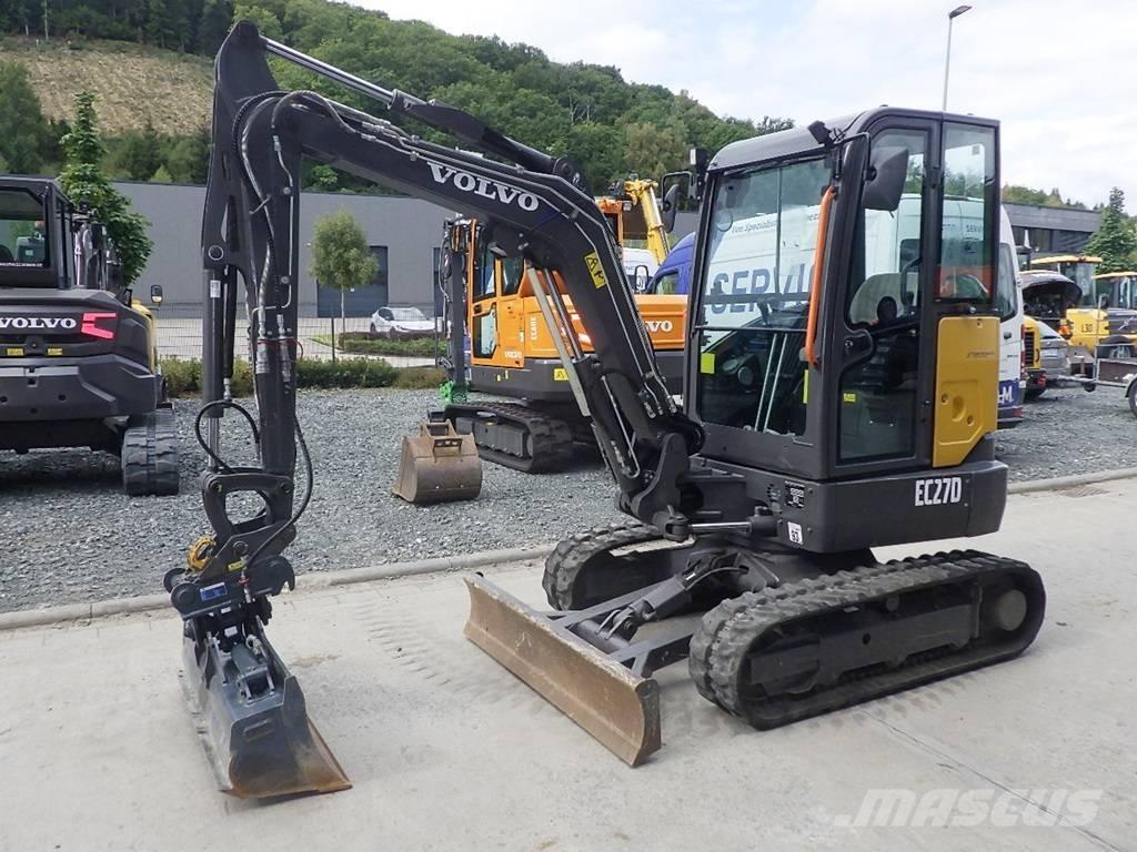 Volvo EC 27 D 小型挖土機/掘鑿機<7t(小型挖掘機)