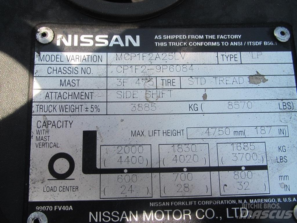Nissan MCP1F2A25LV 越野車