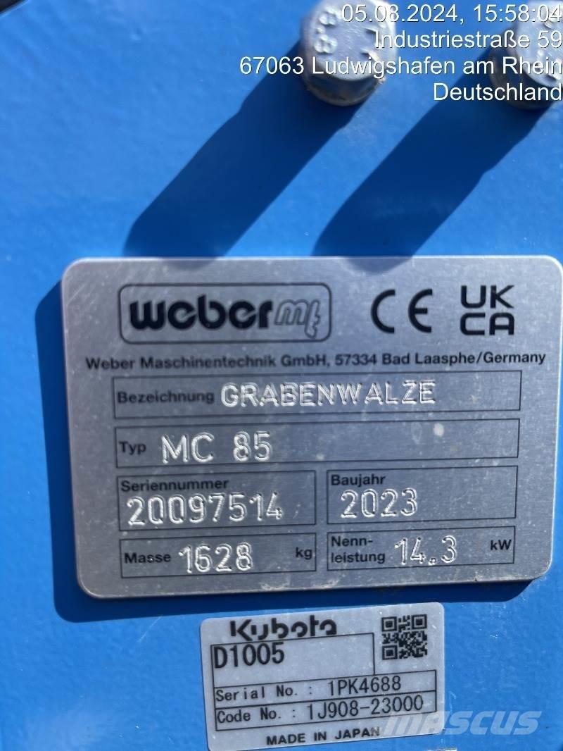 Weber MC85 滾壓機