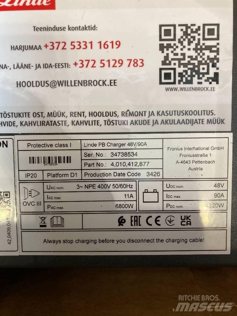 Linde R14HD/1120 前伸式堆高機(叉車)