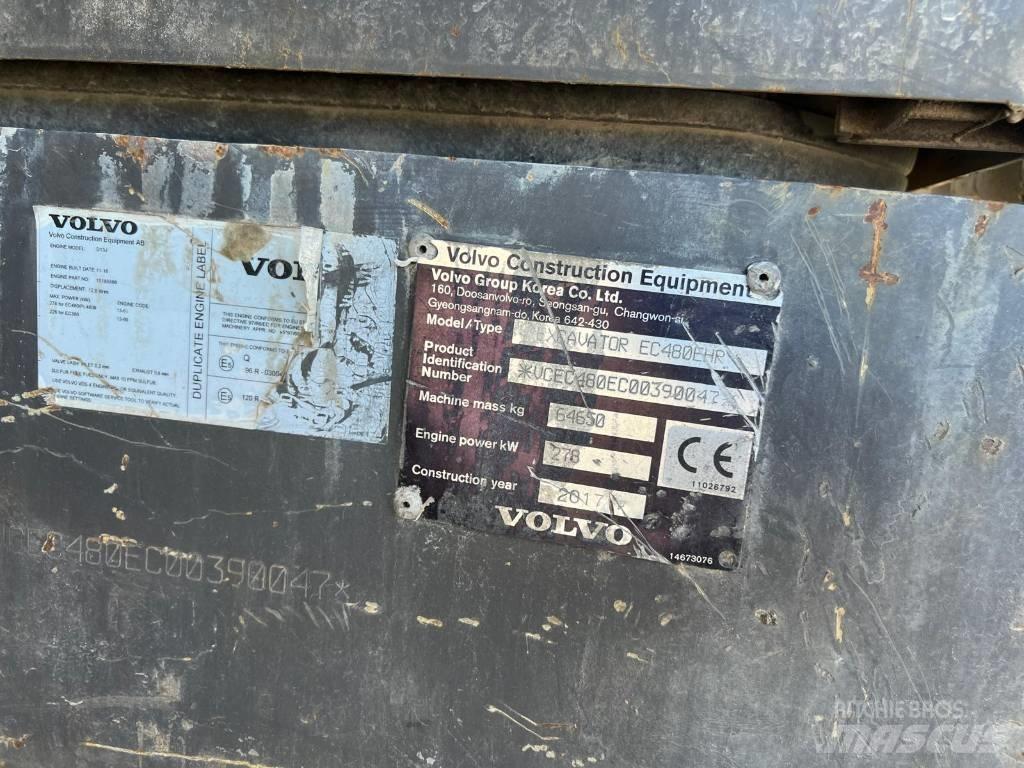 Volvo EC480EHR 拆卸式挖土機/掘鑿機/挖掘機