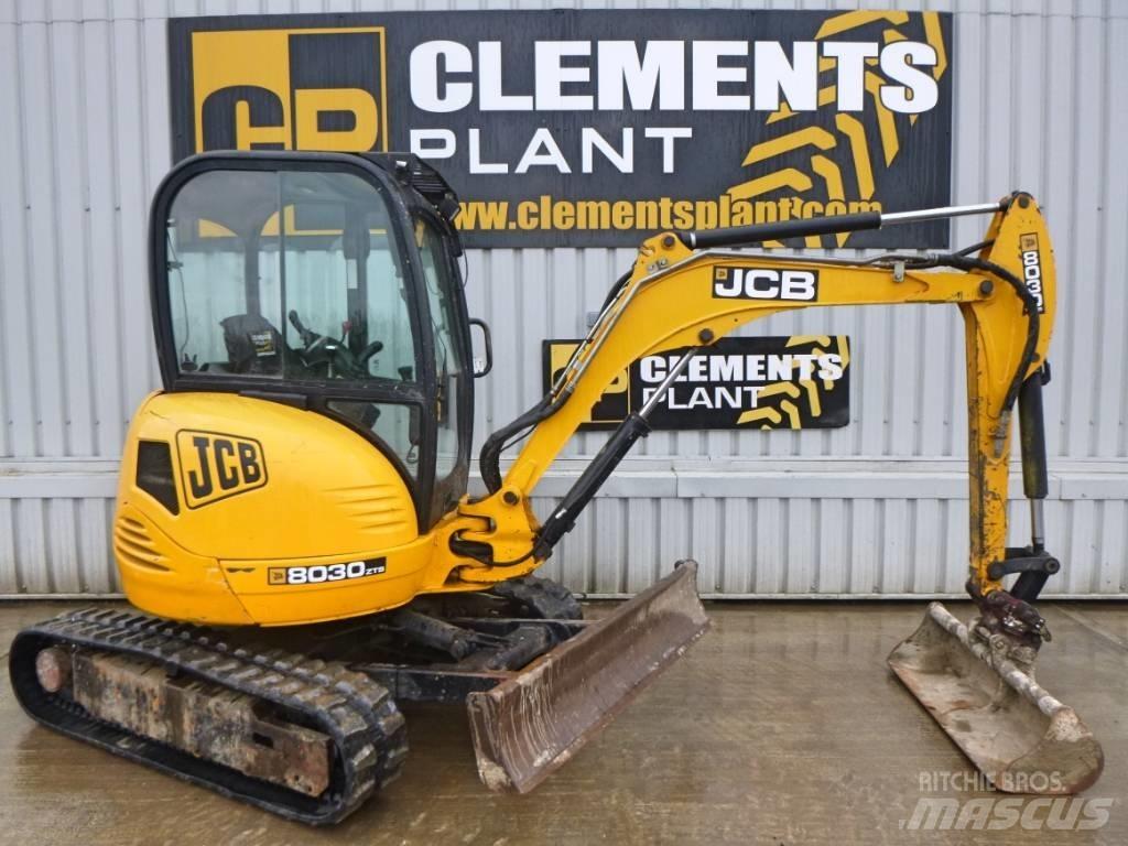 JCB 8030 ZTS 小型挖土機/掘鑿機<7t(小型挖掘機)