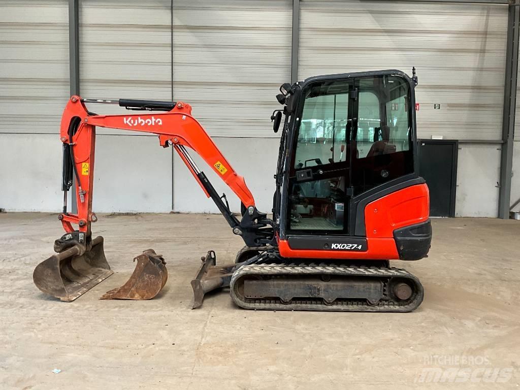 Kubota KX 027-4 小型挖土機/掘鑿機<7t(小型挖掘機)