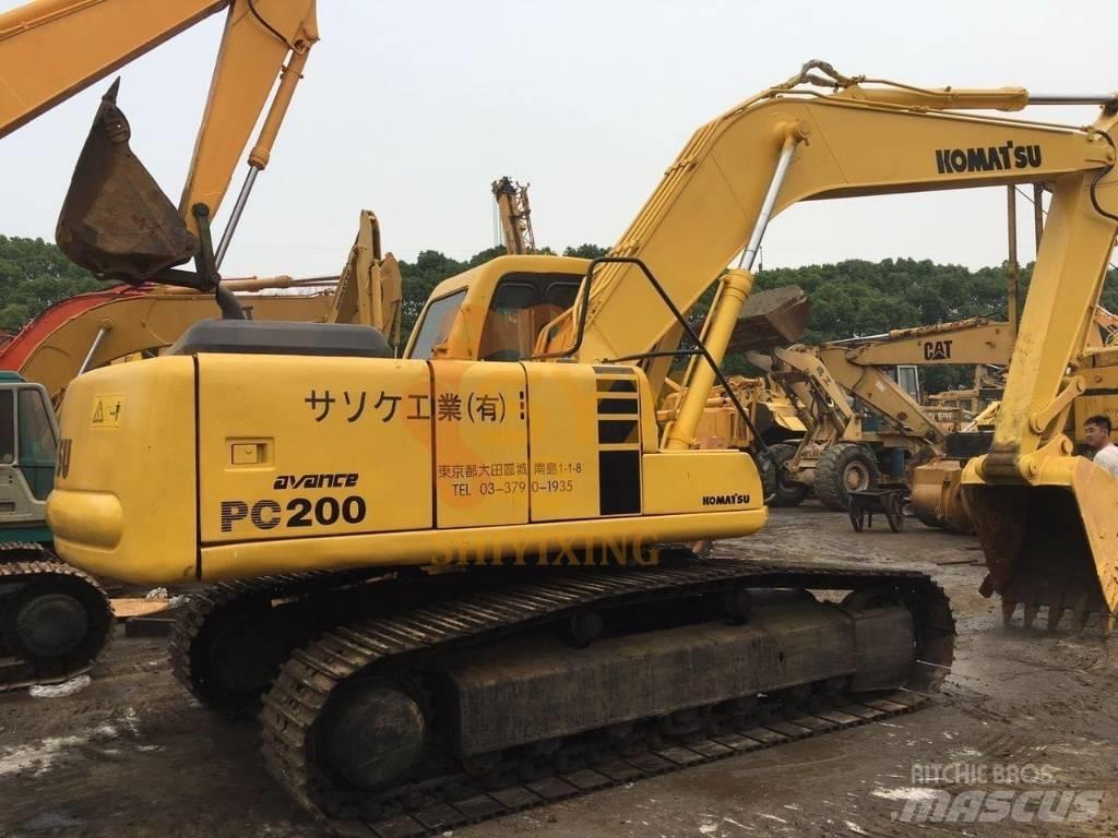 Komatsu PC 200 履帶式 挖土機/掘鑿機/挖掘機