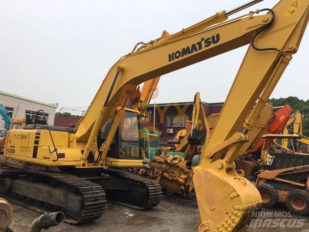 Komatsu PC 200 履帶式 挖土機/掘鑿機/挖掘機