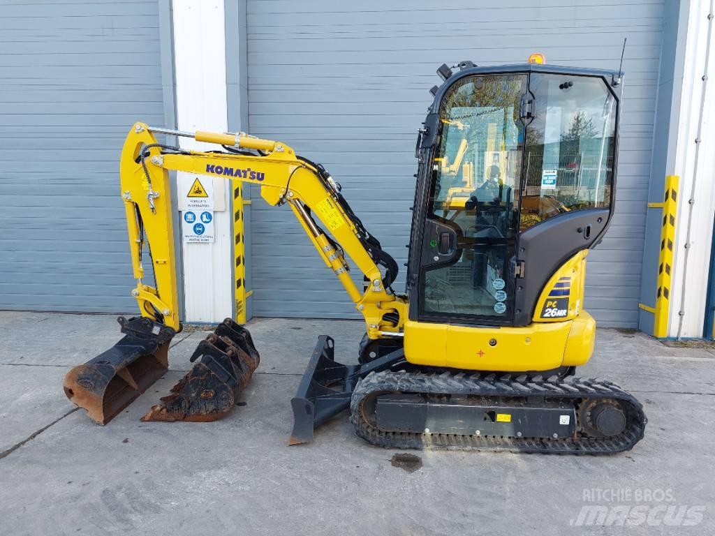 Komatsu PC26MR-5 小型挖土機/掘鑿機<7t(小型挖掘機)