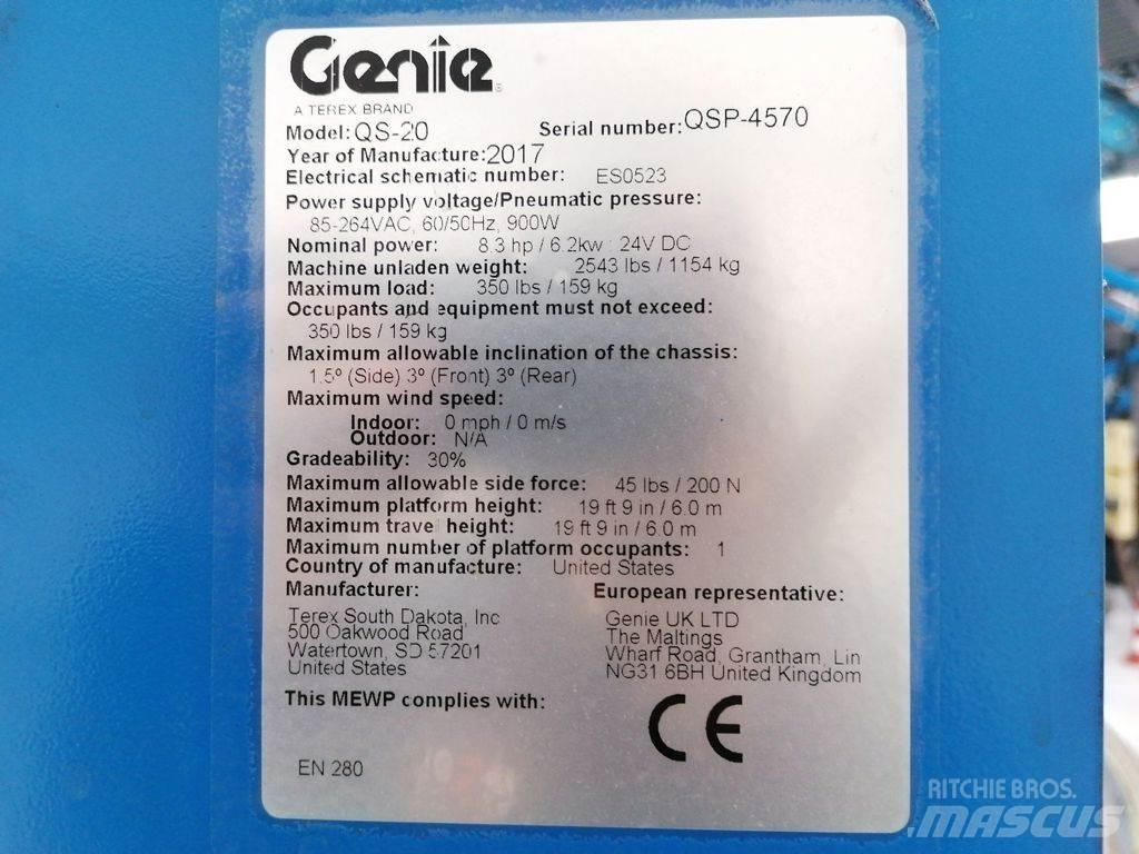 Genie QS-20 伸縮臂高空作業車