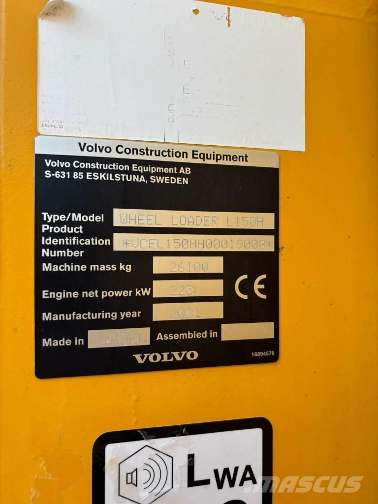 Volvo L150H 輪胎式裝載機