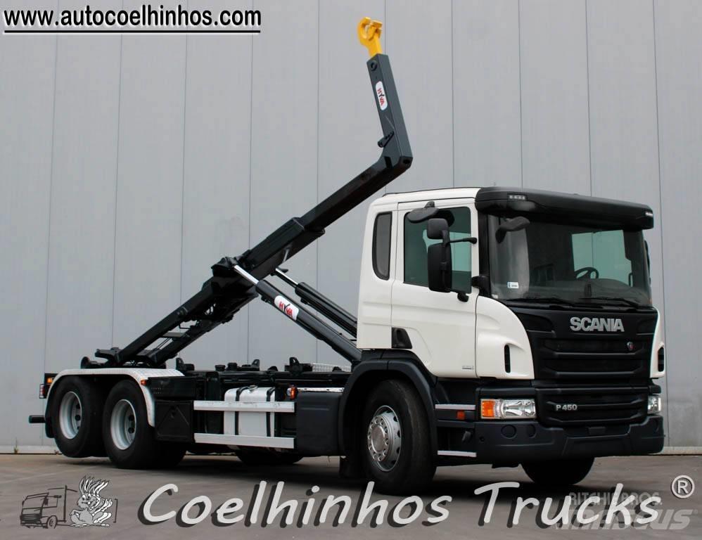 Scania P 450 貨櫃框架卡車
