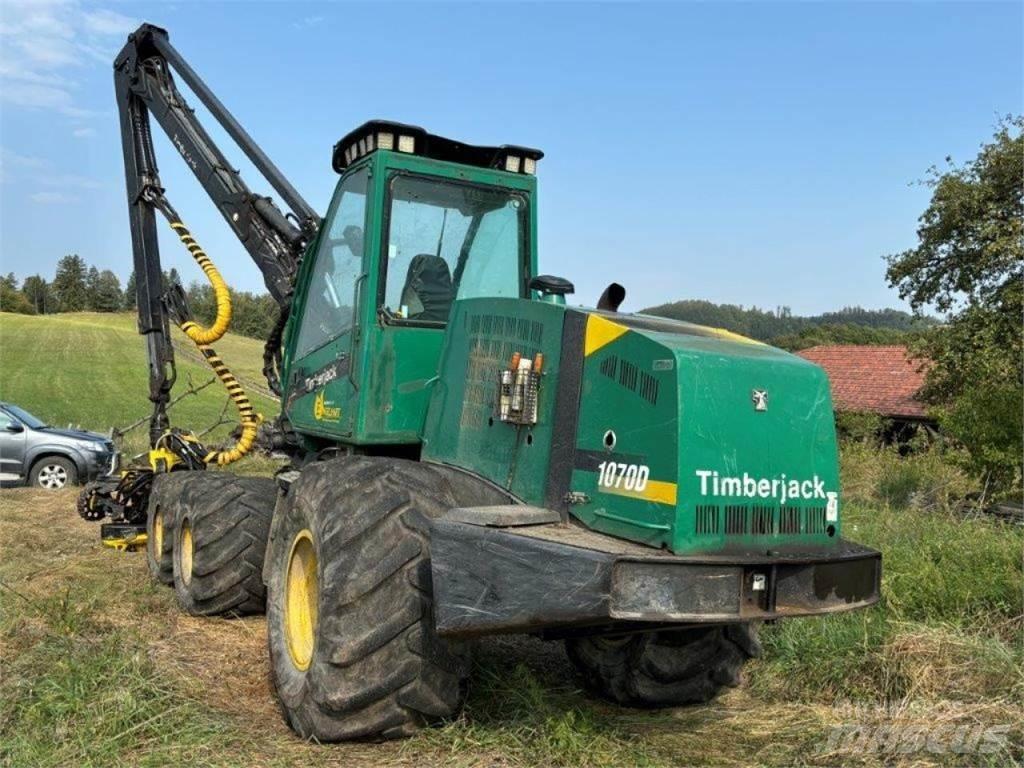 Timberjack 1070 D 收穫機