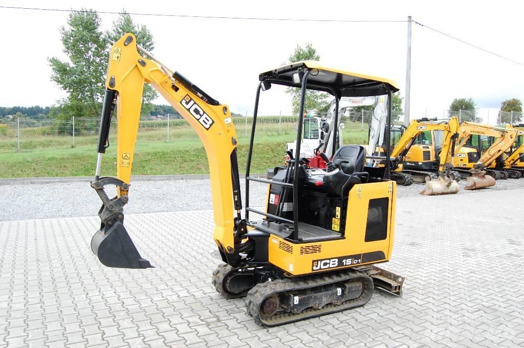 JCB 15 C-1 JCB 16C-1 小型挖土機/掘鑿機<7t(小型挖掘機)