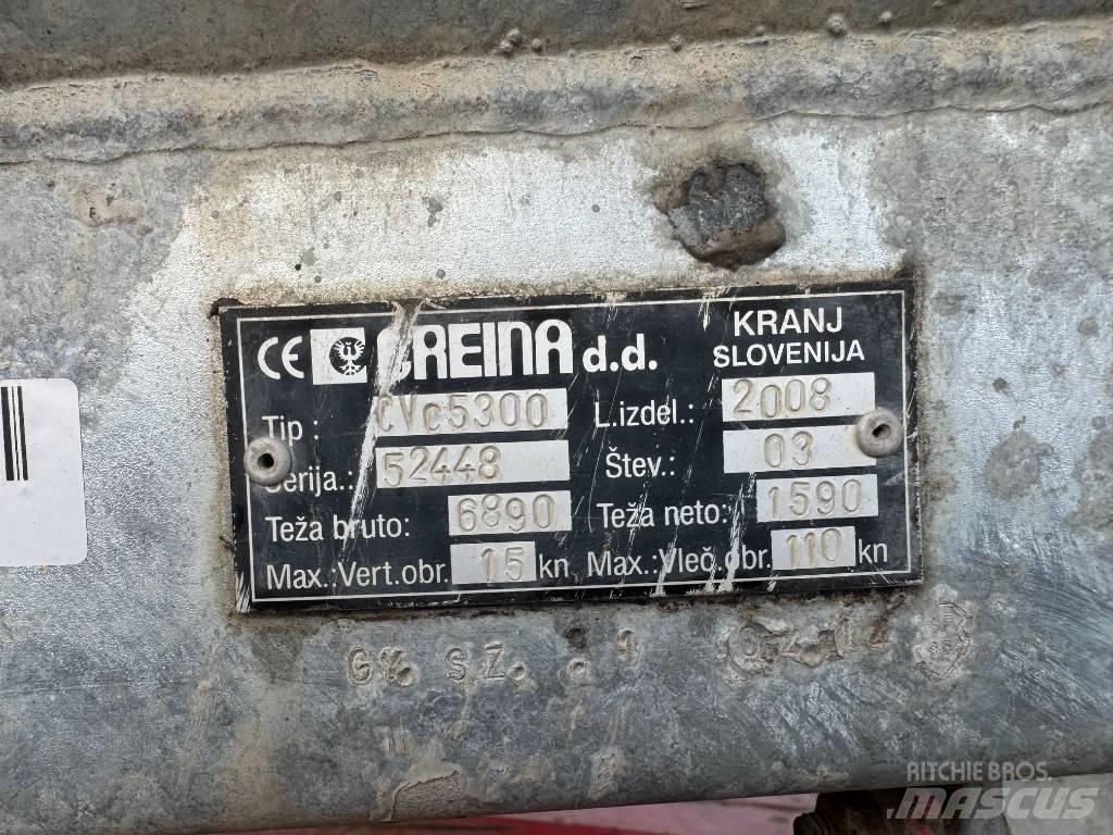  creina Szippantó 罐體拖車