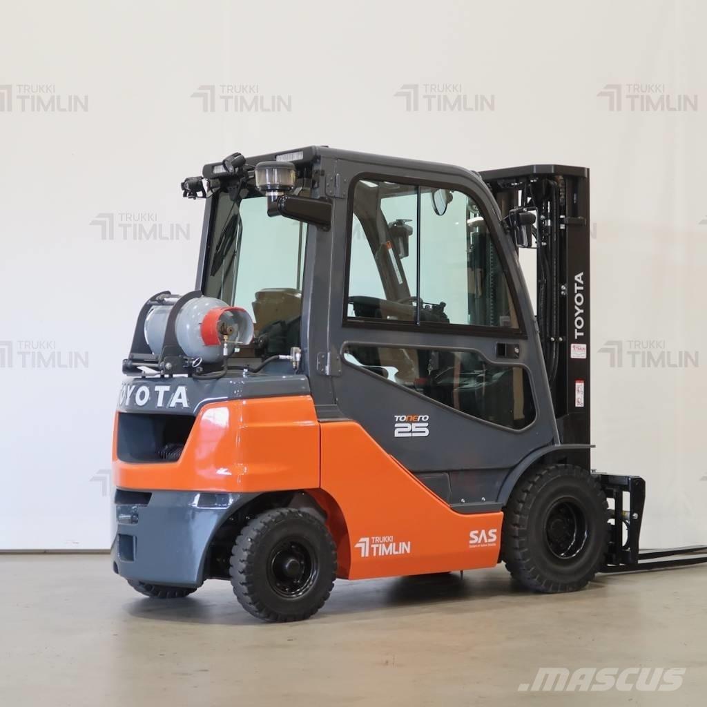 Toyota 02-8FGF25 液化石油氣LPG卡車