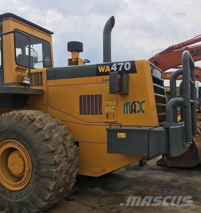 Komatsu wa470-3 輪胎式裝載機