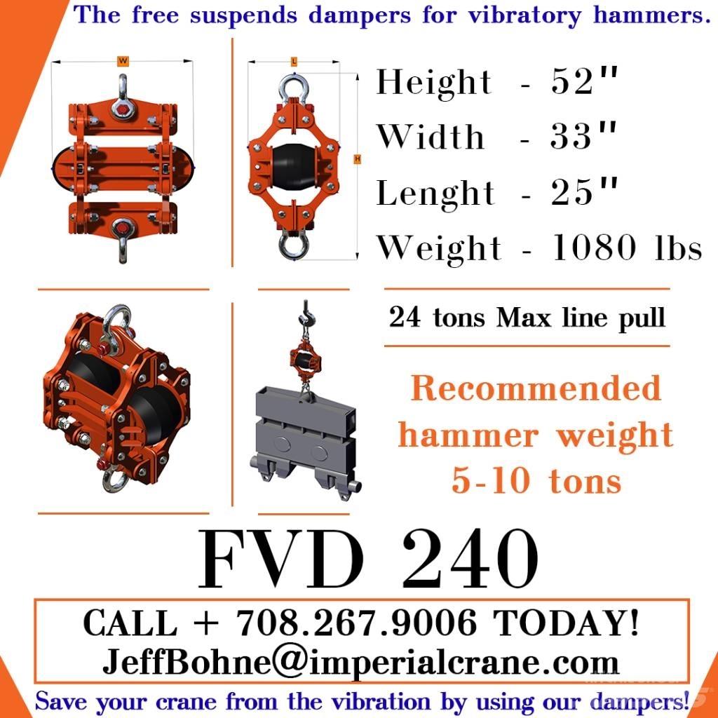  Finaros FVD 240 液壓打樁錘