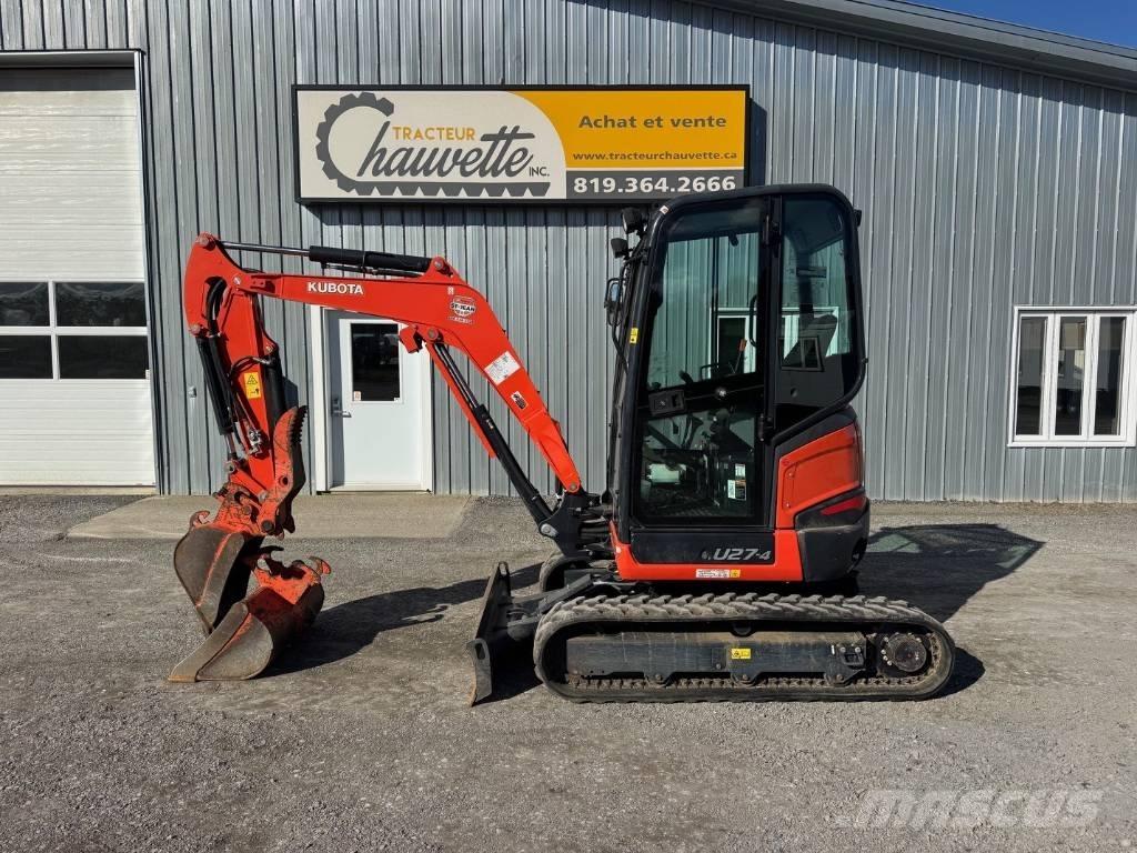 Kubota U 27-4 小型挖土機/掘鑿機<7t(小型挖掘機)