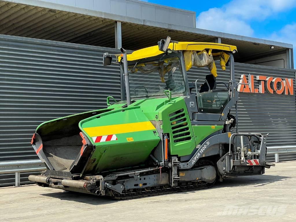 Vögele SUPER 1800-3I 瀝青攤舖機/鋪路機