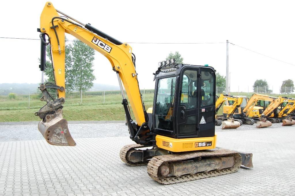 JCB 55Z-1 Aircon 小型挖土機/掘鑿機<7t(小型挖掘機)