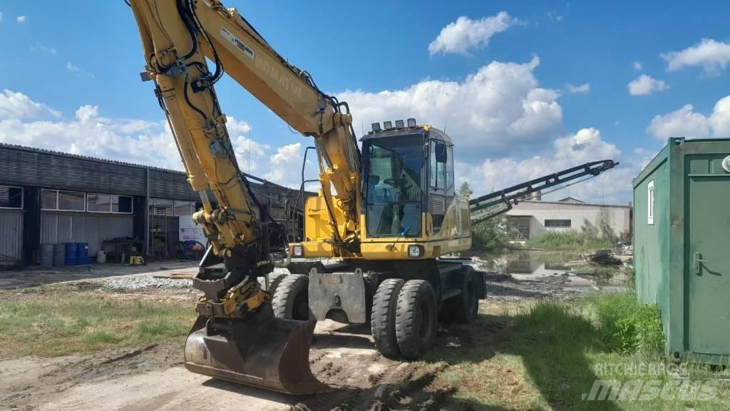 Komatsu PW 140-7 旋轉式挖土機/掘鑿機/挖掘機