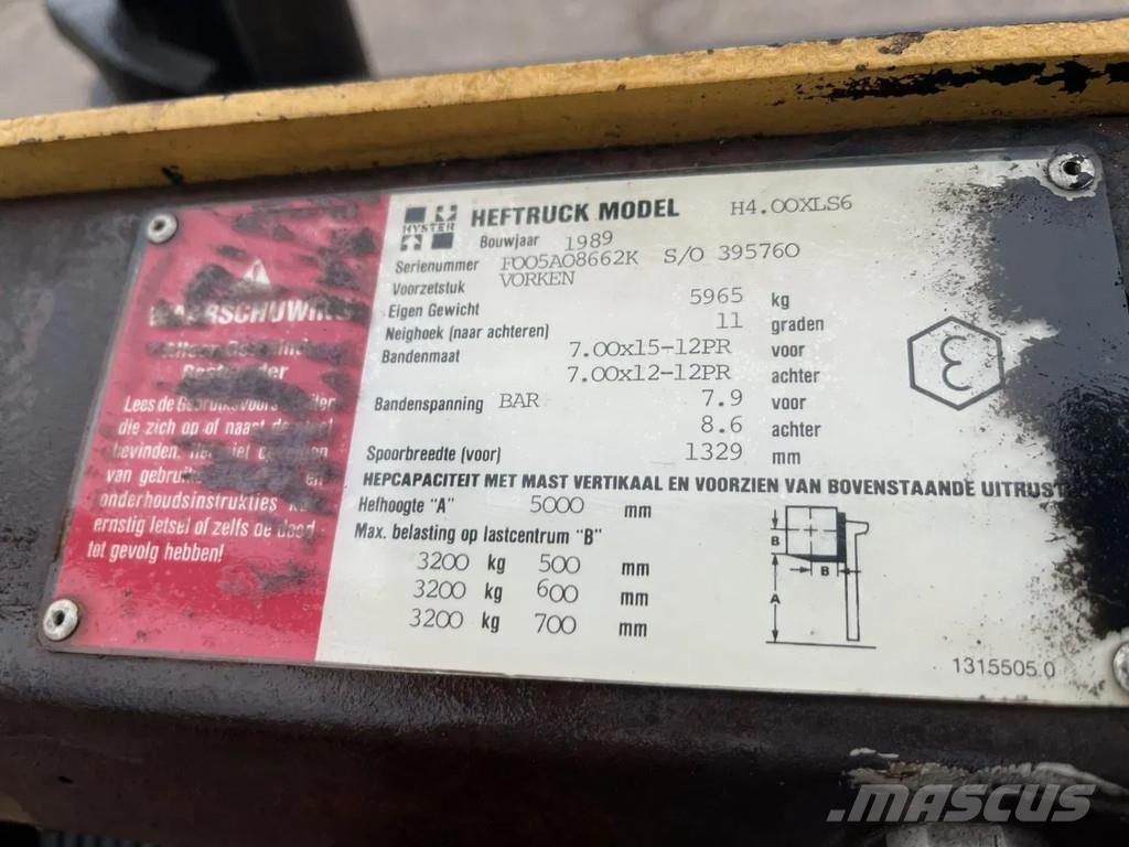 Hyster H4 * 00XLS6 柴油卡車