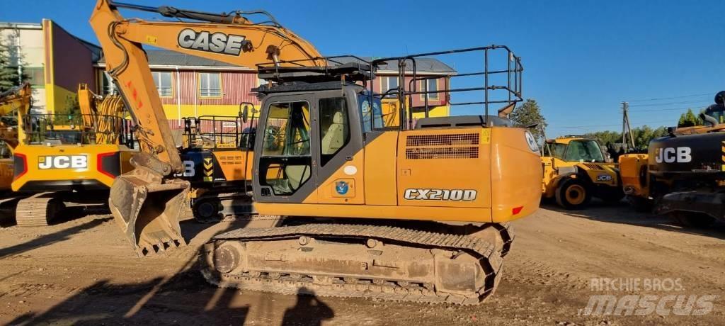 CASE CX 210 D 履帶式 挖土機/掘鑿機/挖掘機