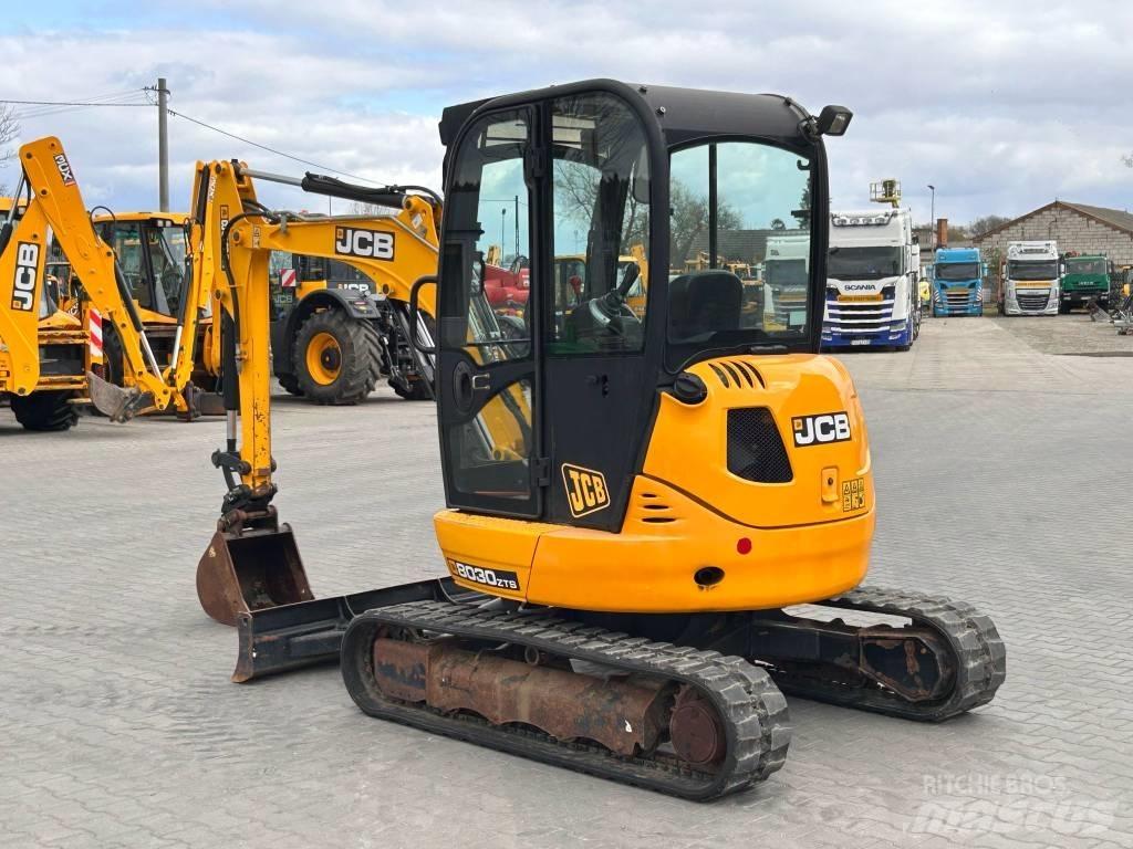 JCB 8030 ZTS 小型挖土機/掘鑿機<7t(小型挖掘機)