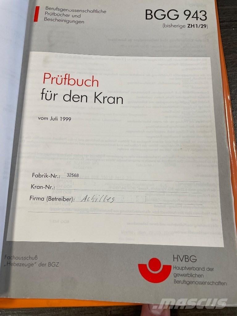 Böcker AK 32/1500 全路面起重機/吊車