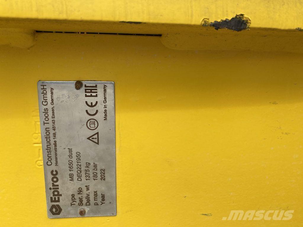 Epiroc MB1650D 鐵鎚/碎石機