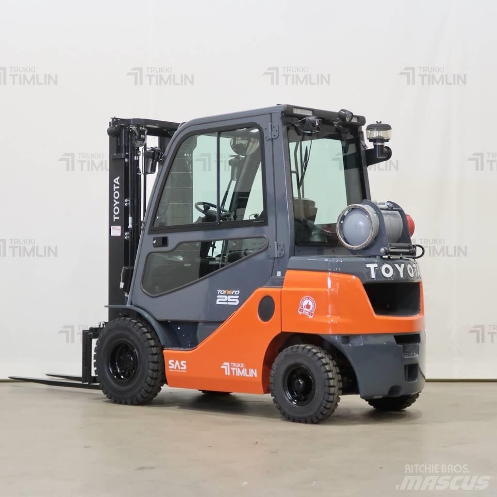 Toyota 02-8FGF25 液化石油氣LPG卡車