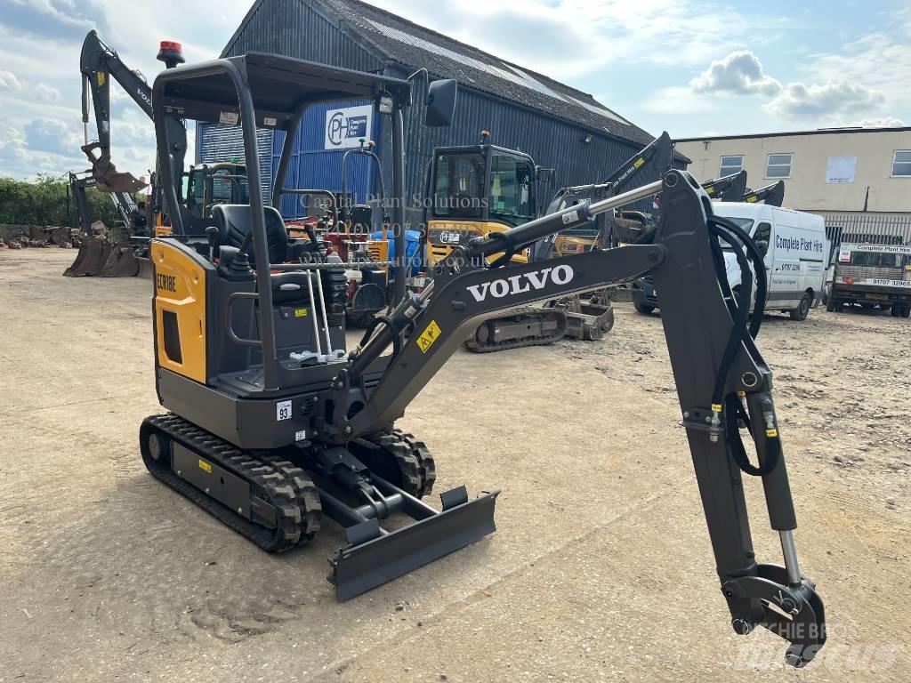 Volvo ECR 18 E 小型挖土機/掘鑿機<7t(小型挖掘機)