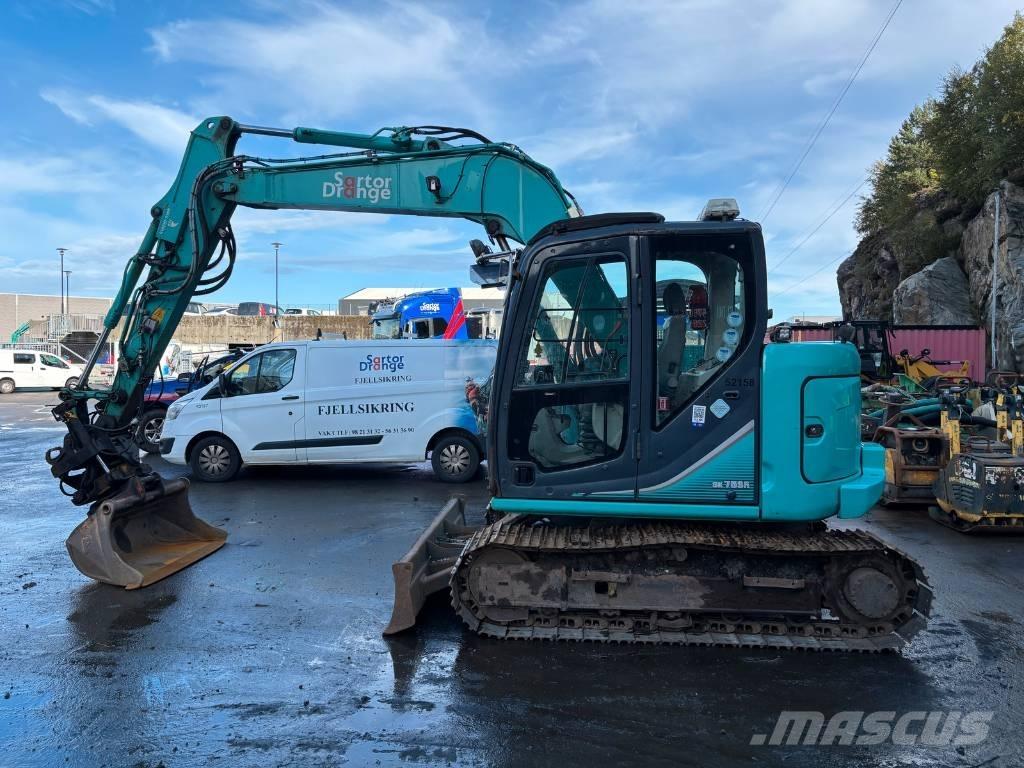 Kobelco SK 75 SR-3E 中型挖土機/掘鑿機/挖掘機 7t-12t
