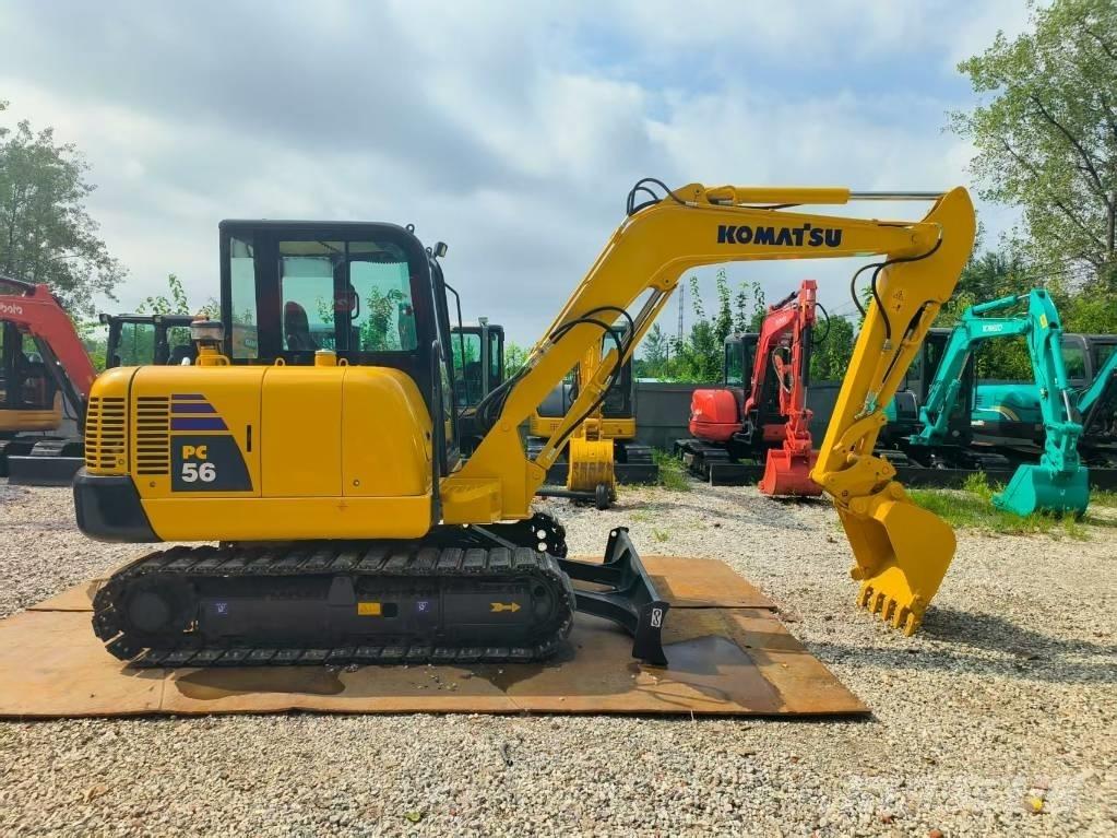 Komatsu PC 56-7 小型挖土機/掘鑿機<7t(小型挖掘機)