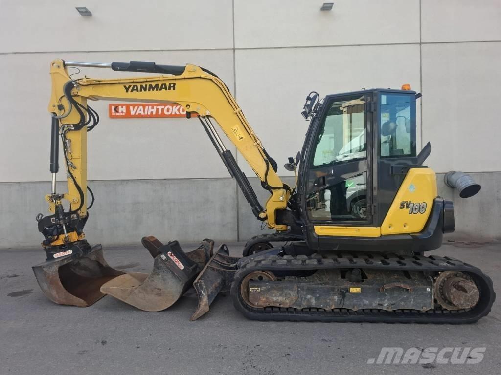 Yanmar SV 100-2A 中型挖土機/掘鑿機/挖掘機 7t-12t