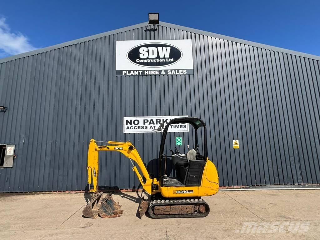 JCB 8014 CTS 小型挖土機/掘鑿機<7t(小型挖掘機)