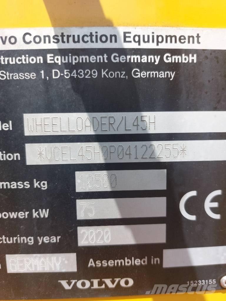 Volvo L 45 H 輪胎式裝載機
