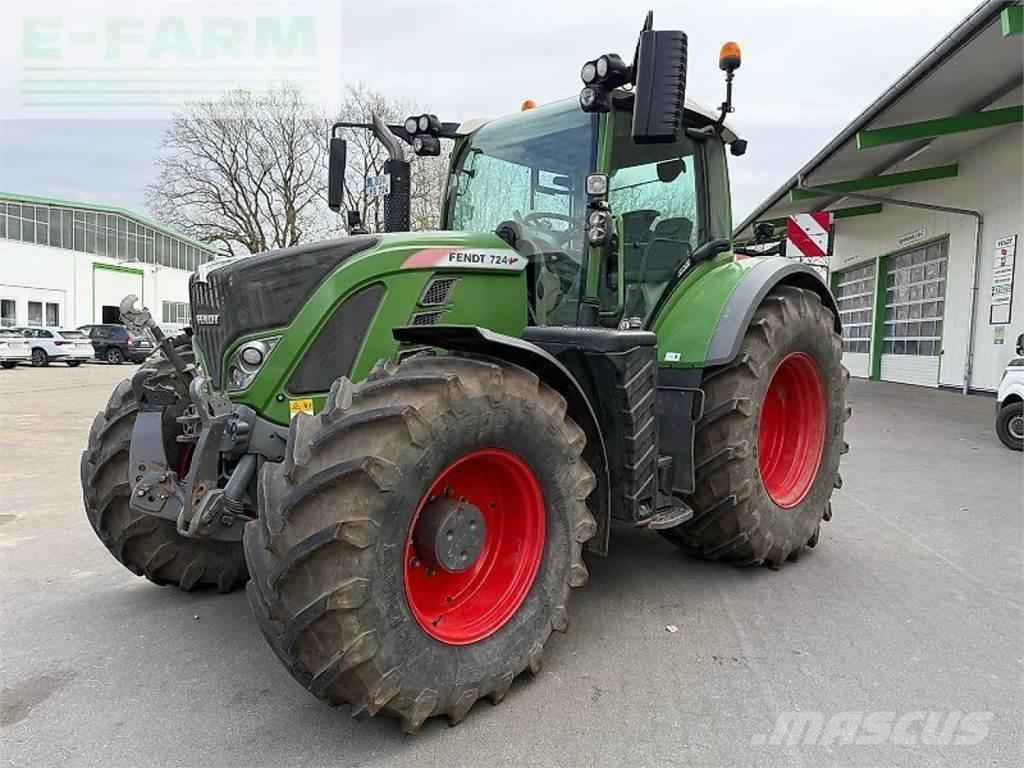 Fendt 724 vario s4 曳引機