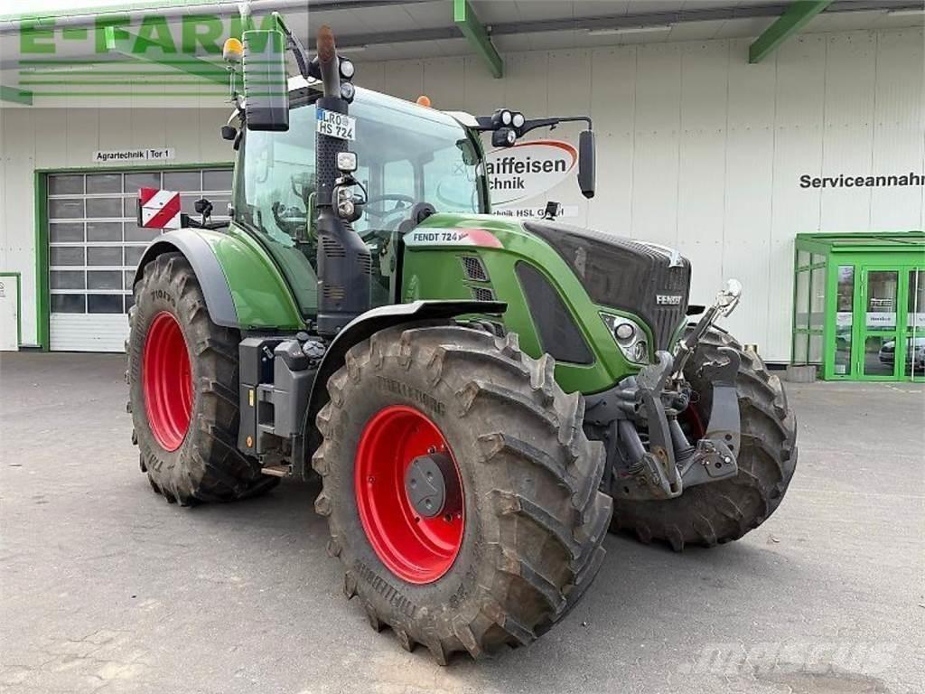 Fendt 724 vario s4 曳引機
