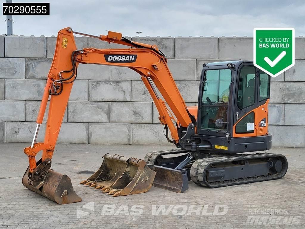 Doosan DX63-3 小型挖土機/掘鑿機<7t(小型挖掘機)