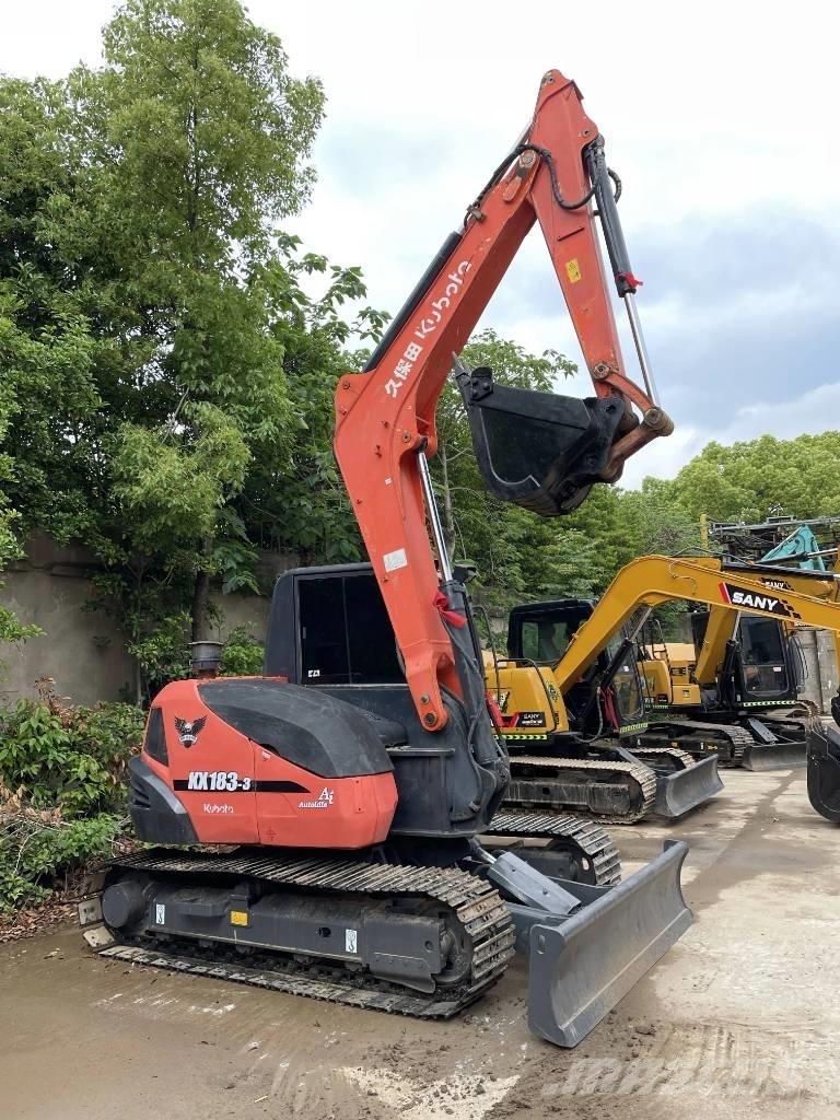 Kubota KX183-3 小型挖土機/掘鑿機<7t(小型挖掘機)