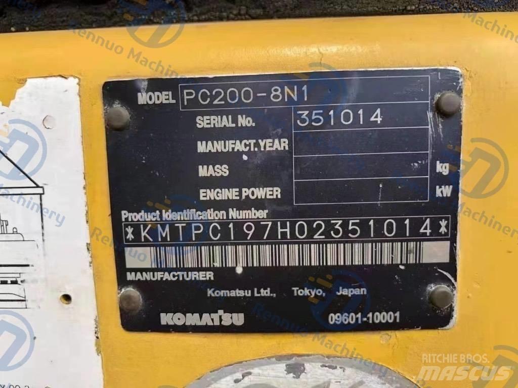 Komatsu PC 200-8N1 履帶式 挖土機/掘鑿機/挖掘機