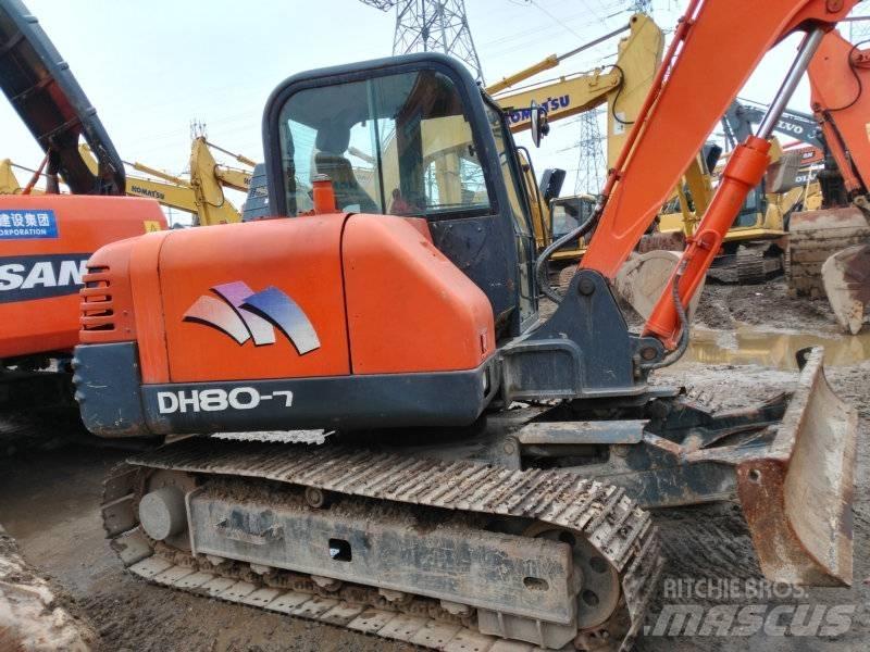 Doosan DH 80 中型挖土機/掘鑿機/挖掘機 7t-12t